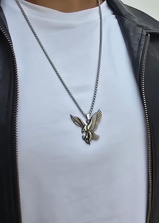 Skybound Eagle Necklace