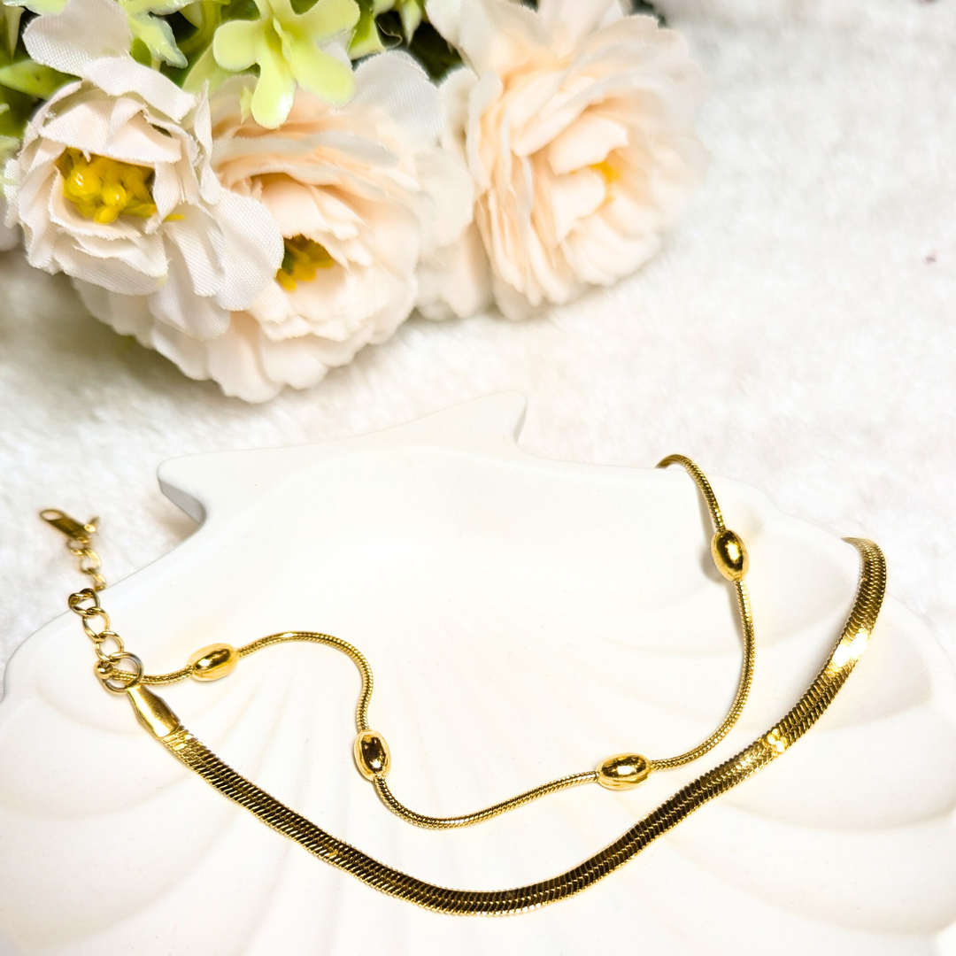 Golden Flow Bracelet