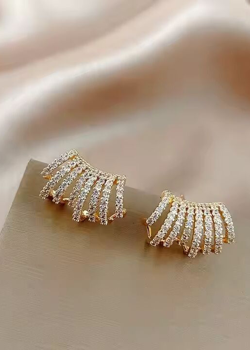 Golden Glitz Earrings