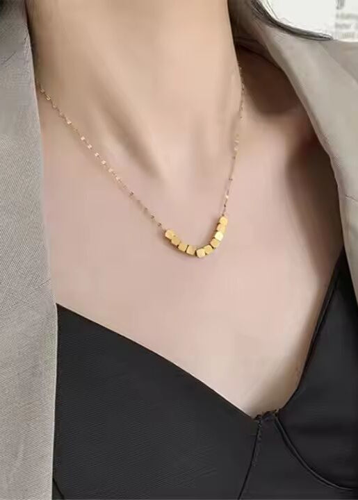 Gold Byte Necklace