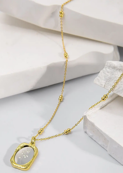 Gilded Bloom Pendant