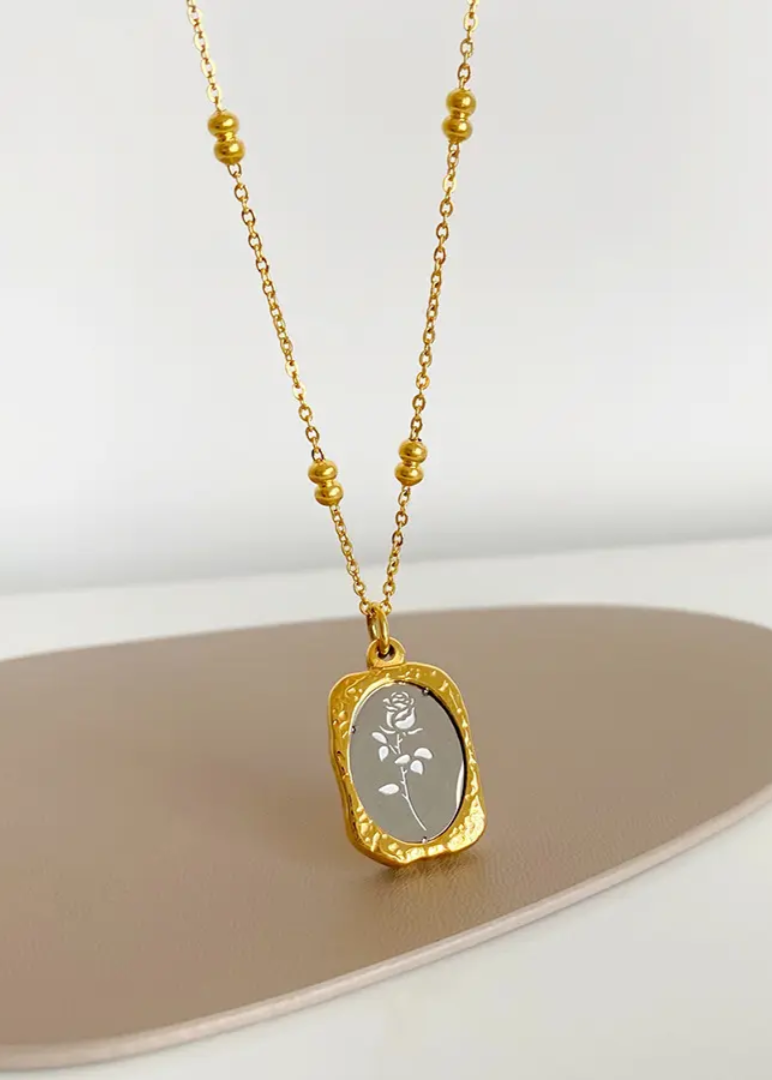 Gilded Bloom Pendant