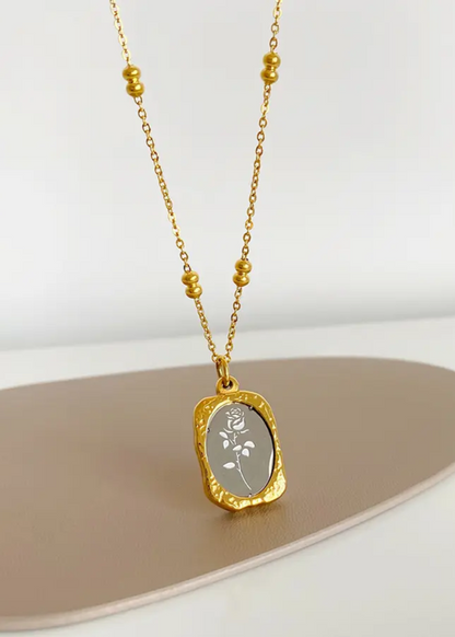 Gilded Bloom Pendant