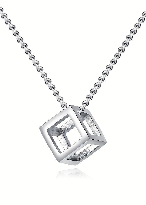 Vertex Cube Necklace