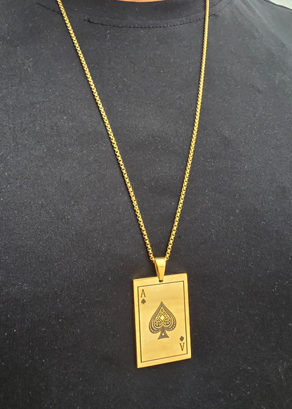 Royal Spade Pendant