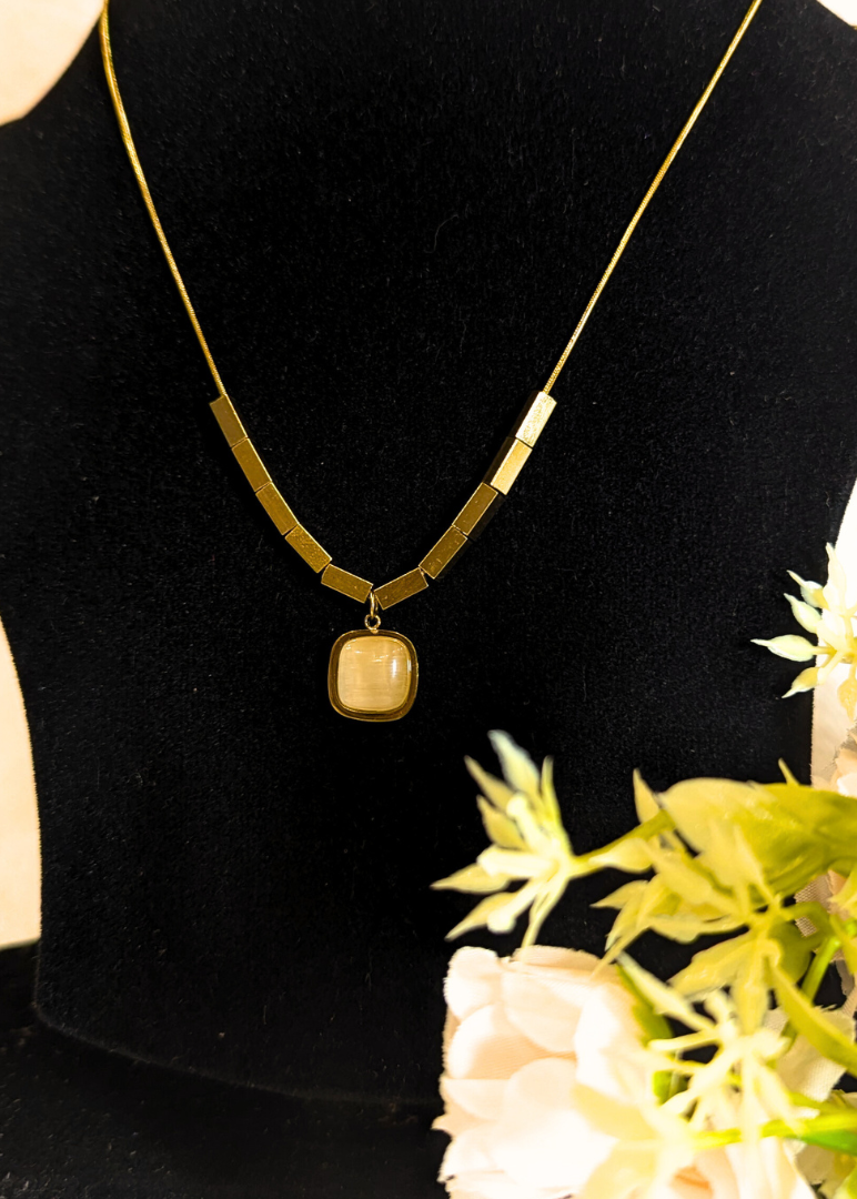 Lunar Blocks Pendant