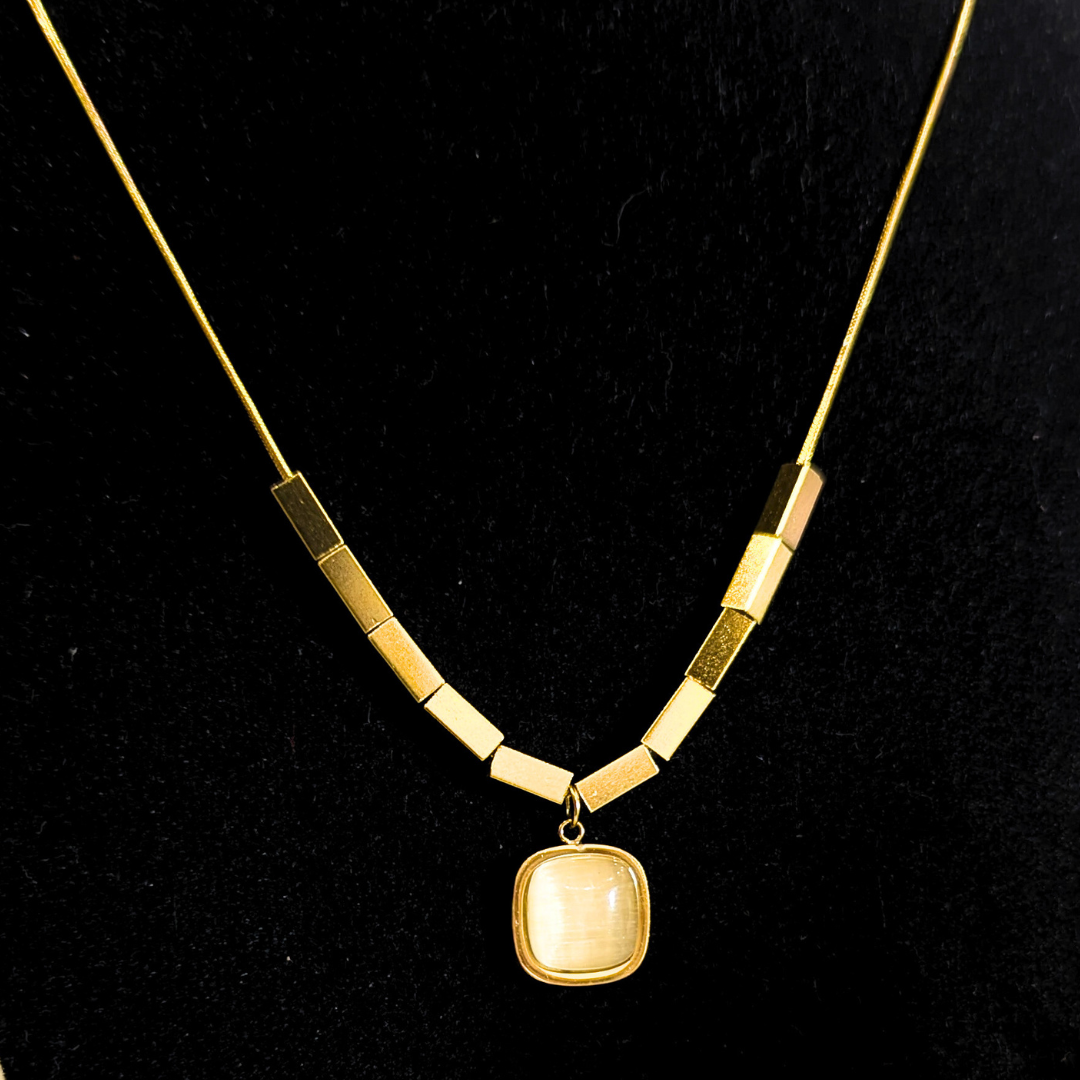 Lunar Blocks Pendant