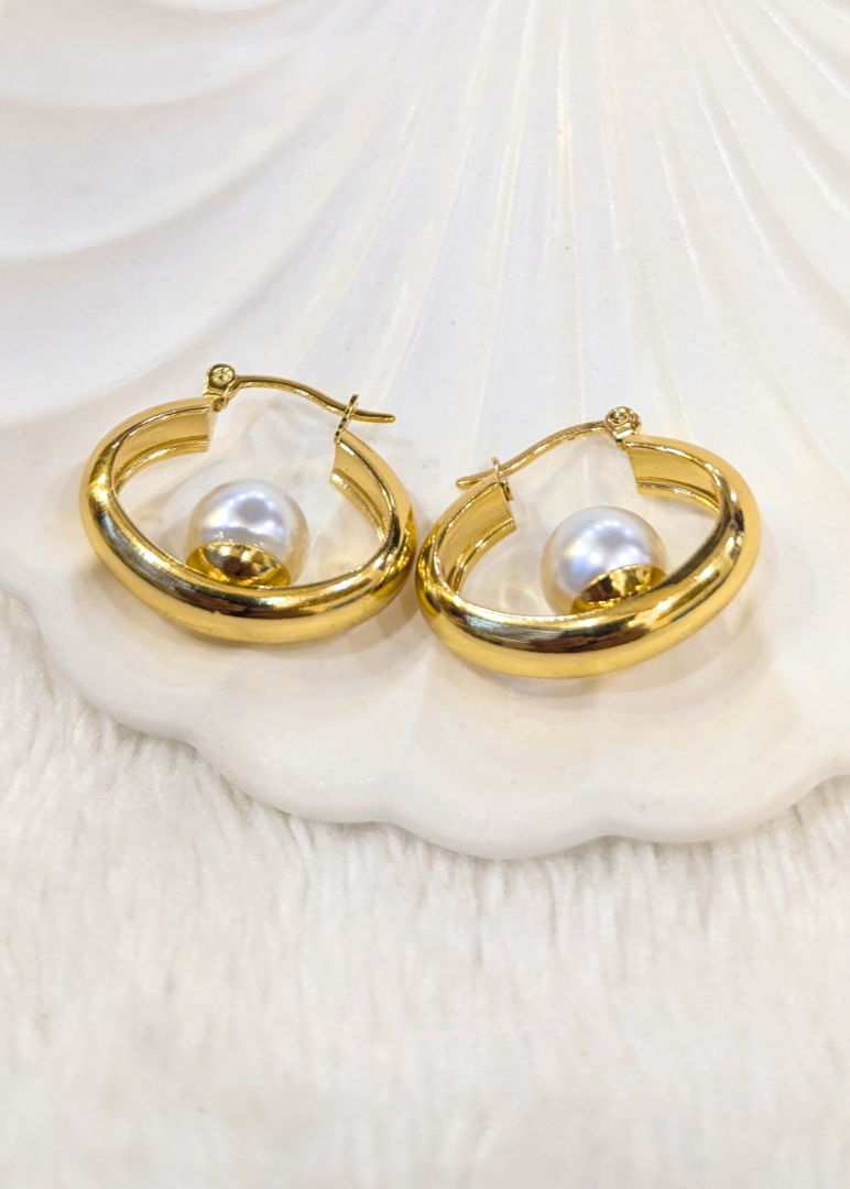 Pearl Loop Drops