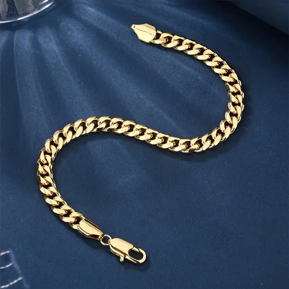 Gold Cuban Bracelet