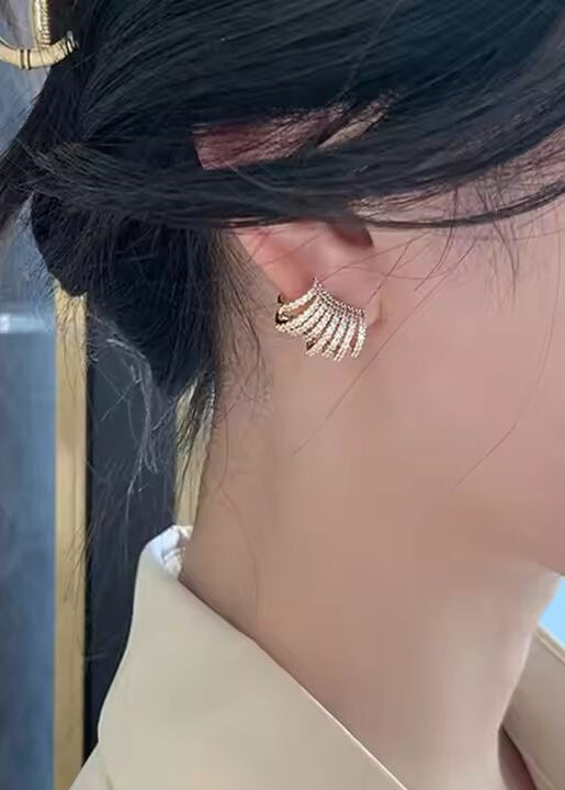 Golden Glitz Earrings