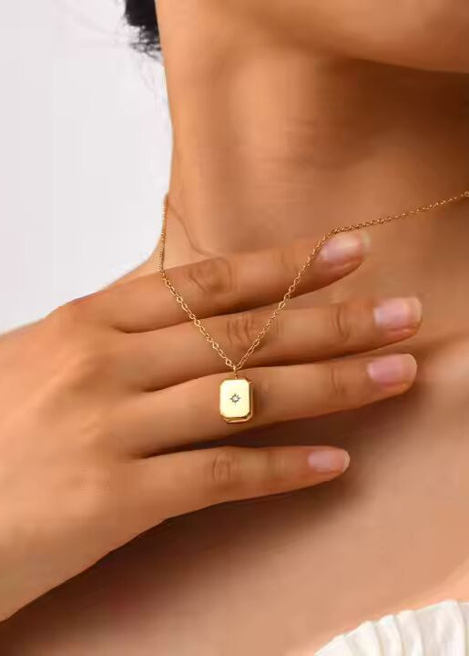 Cosmic Brick Necklace