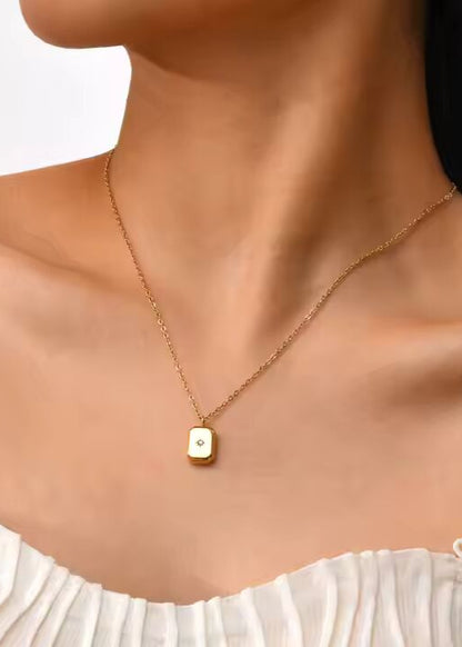 Cosmic Brick Necklace