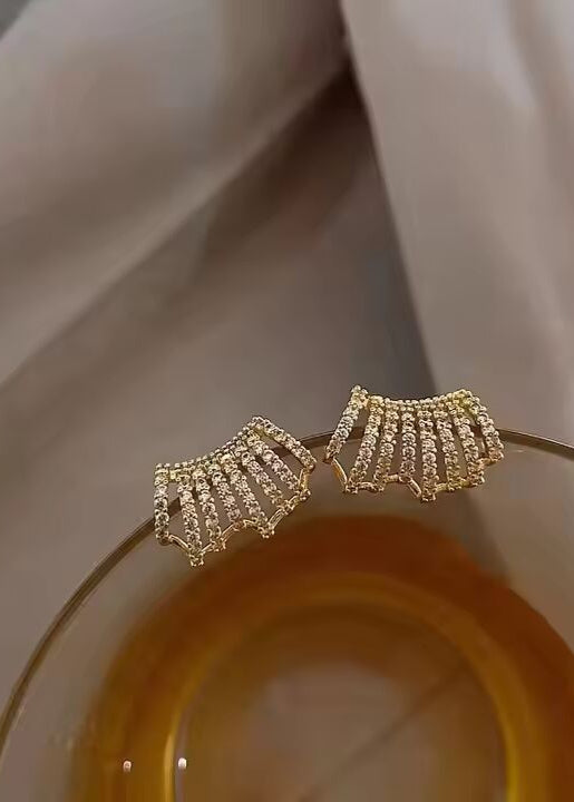 Golden Glitz Earrings
