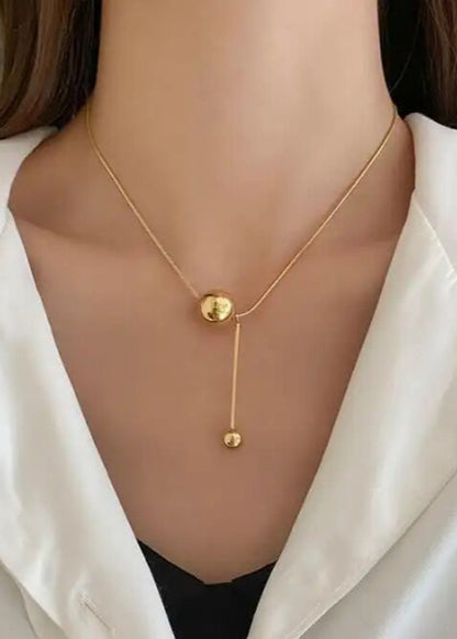 Gold Orbit Lariat
