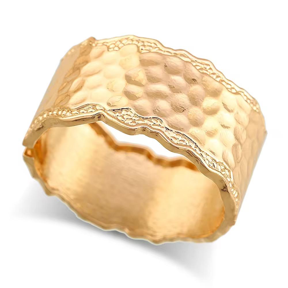 Hammered Glow Cuff